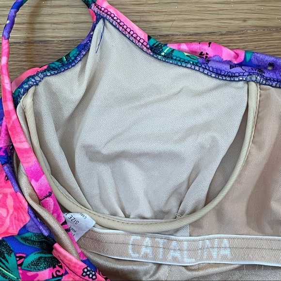 Vintage 80’s‎ Catalina Floral Paradise Swimsuit​ - Picture 10 of 10